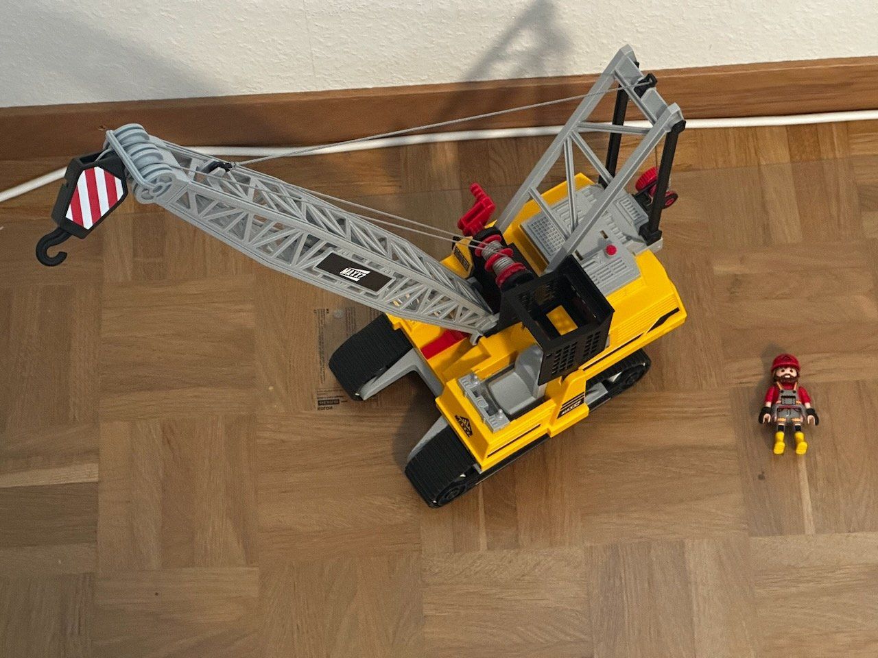 Playmobil Giocattoli: Playmobil Kran mit Figur, gut erhalten – Usato da Nussbaumen AG venduto da asandroq 1