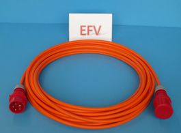 AKTION 16m CEE 32A 5P Pur Verlängerungskabel H07BQ-F 5x6mm2