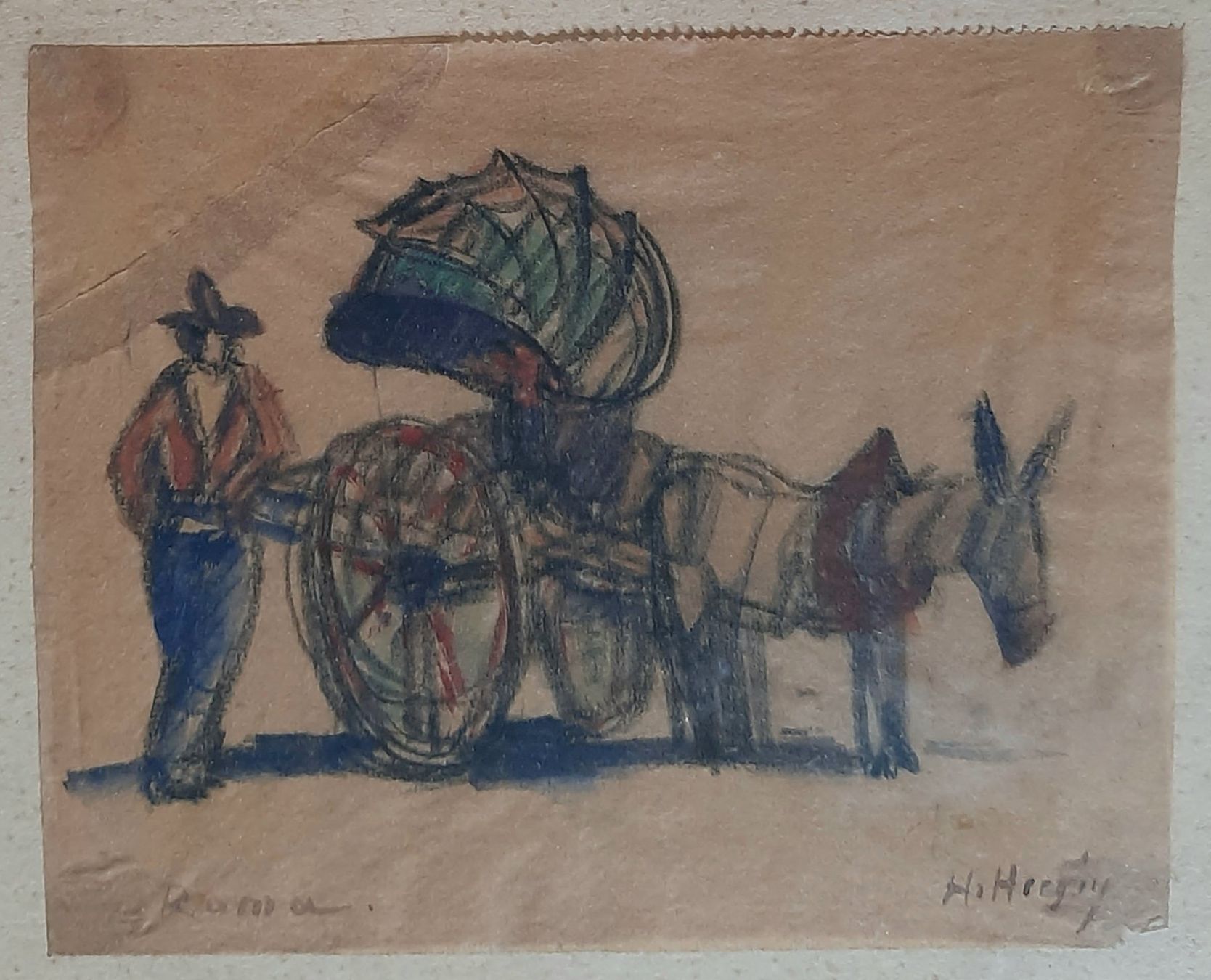 Tableaux: Gemälde Heinrich Herzig – D'occasion à Arbon par torso444