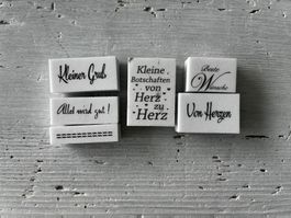 LaBlanche Stempel "von Herzen" Sprüchesammlung Set 6-tlg.