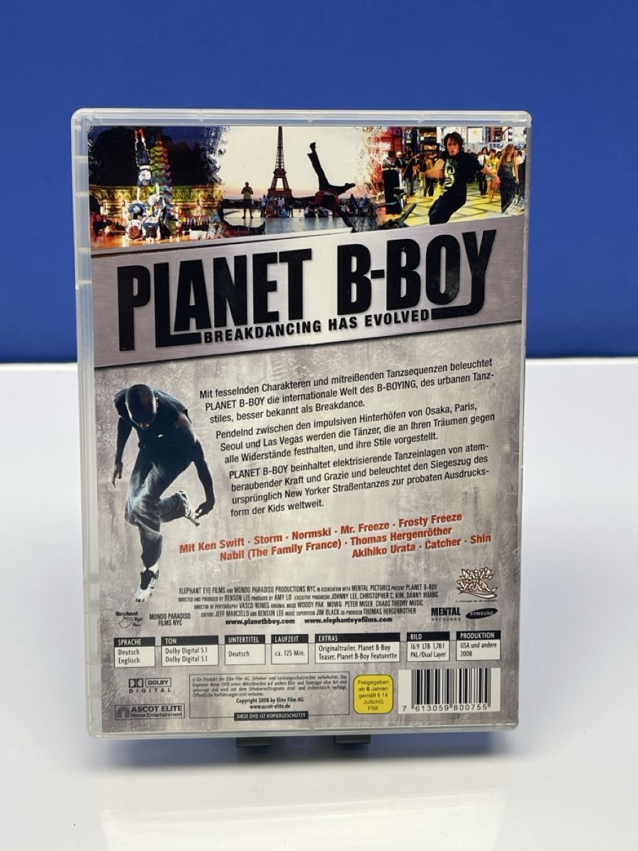 Tous les DVDs: Planet B-Boy DVD - Breakdance Doku – D'occasion à Murgenthal par Samax 1