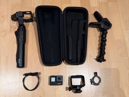 GoPro 7 Kamera und Karma Grip Gimbal Stabilisator