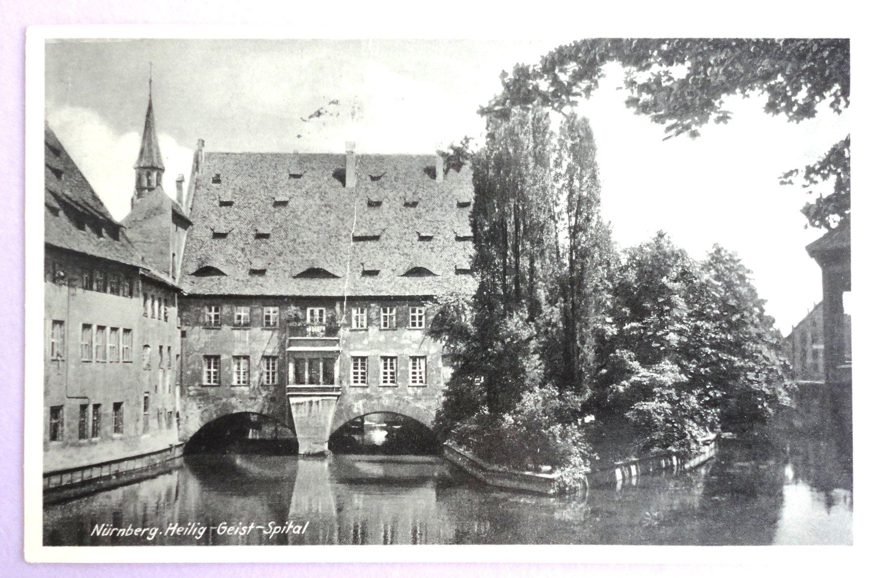 Cartoline postali: Nürnberg, Heilig-Geist-Spital – Usato da Fétigny venduto da Billy2miny