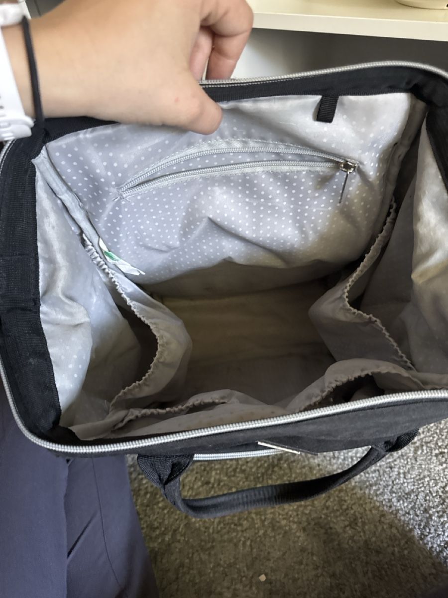 Fillikid Zaini: Fillikid Wickelrucksack / Windelrucksack, schwarz! – Usato da Vilters venduto da tha-tha 3