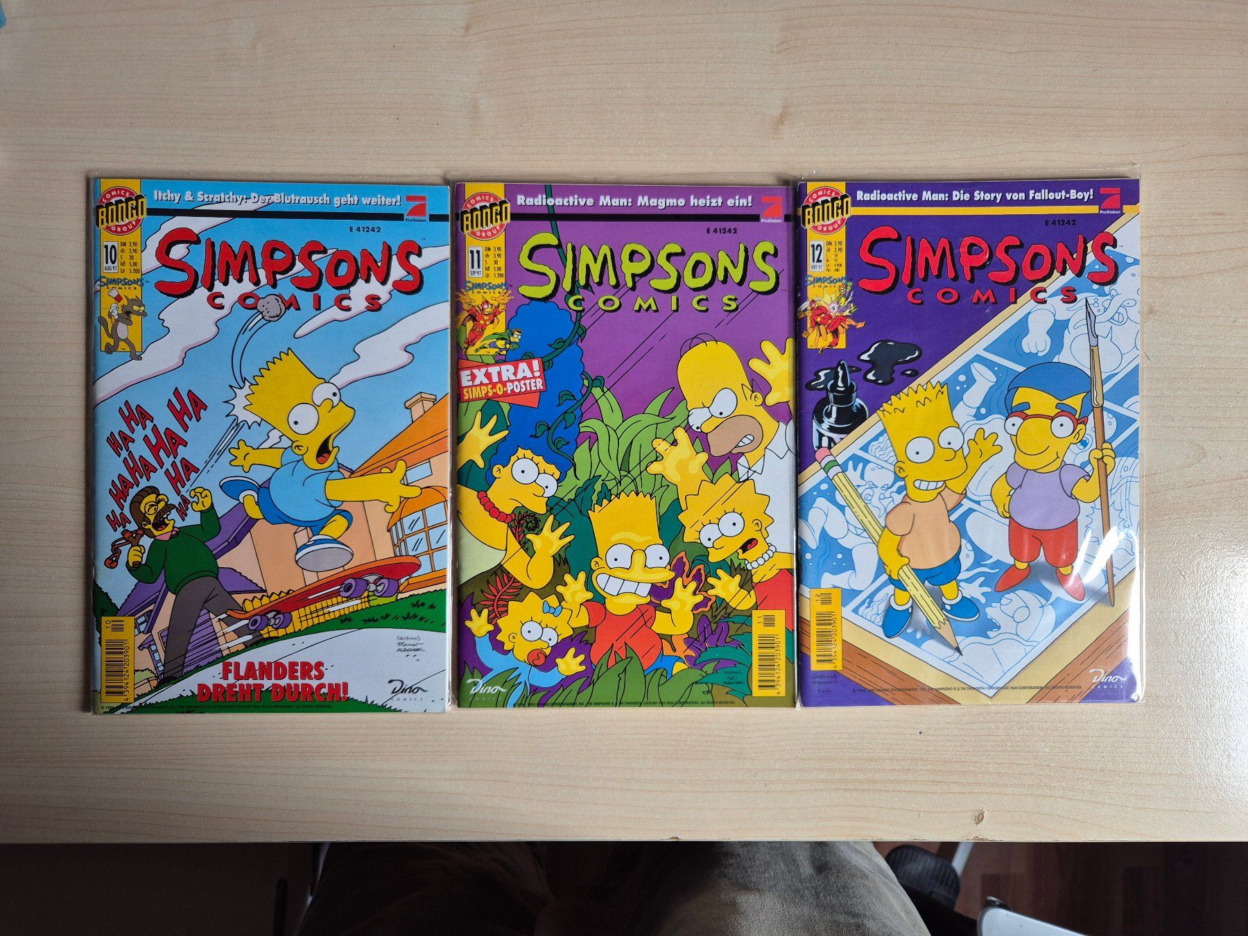 Fumetti: Simpsons Comics Hefte Nr. 1 bis 219 komplett – Usato da Sargans venduto da Gkohler0 3