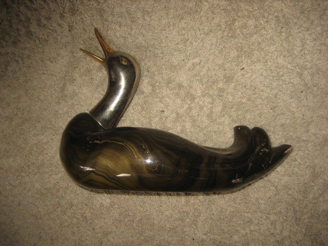 Statuette: Entenfigur aus Glas – Usato da Winterthur venduto da pf02 7