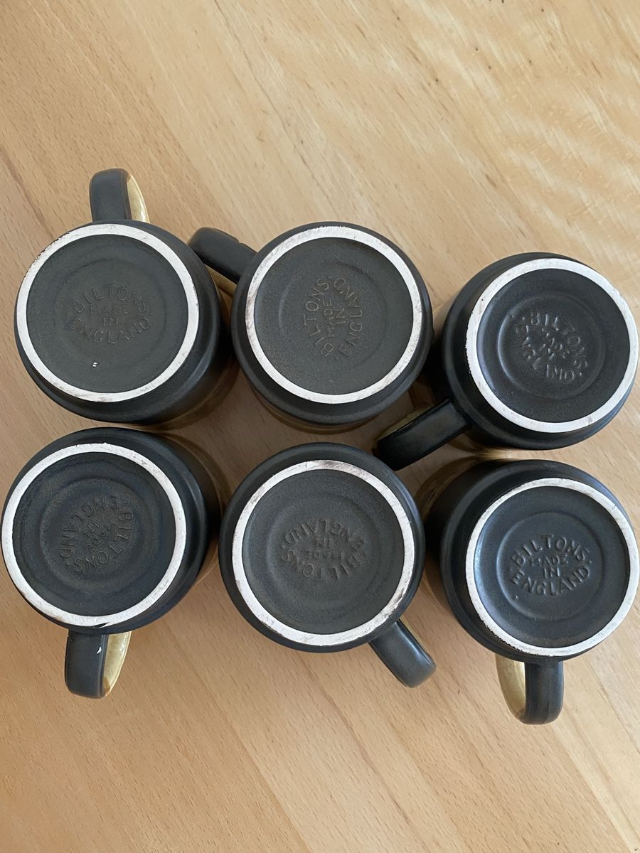 Tazze: 6 Kaffee/Tee Tassen Biltons England  – Usato da Schwarzenburg venduto da Michellu 4