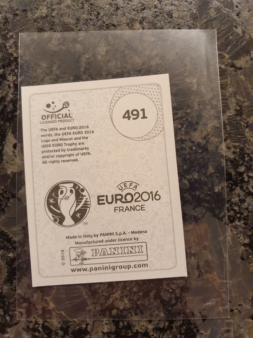 Panini Carte collezionabili: Gianluigi Buffon Euro Em 2016 Panini 491 – Usato da Oberdorf BL venduto da BaldenEagle 1