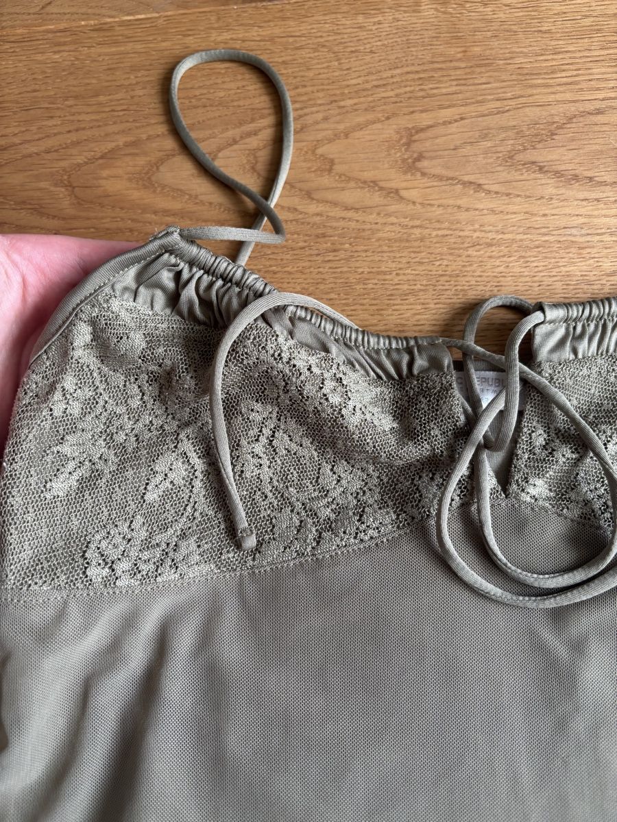 Pull&Bear Kleider: Olivgrünes Sommerkleid von Pull&Bear (S) – Gebraucht aus Männedorf von giu_wm6d 1