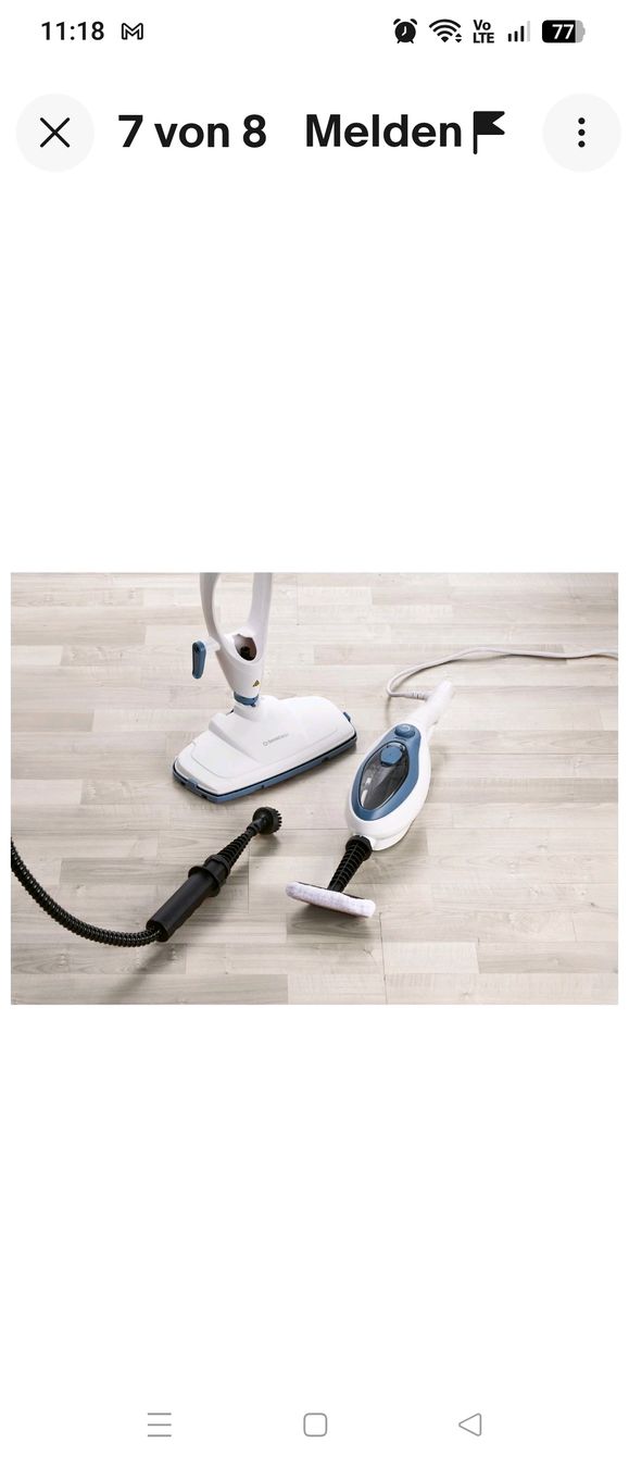SilverCrest Pulitori a vapore: silvercrest dampreiniger mit mop funksion – Nuovo e nell'imballaggio originale da BASEL venduto da elginch 2