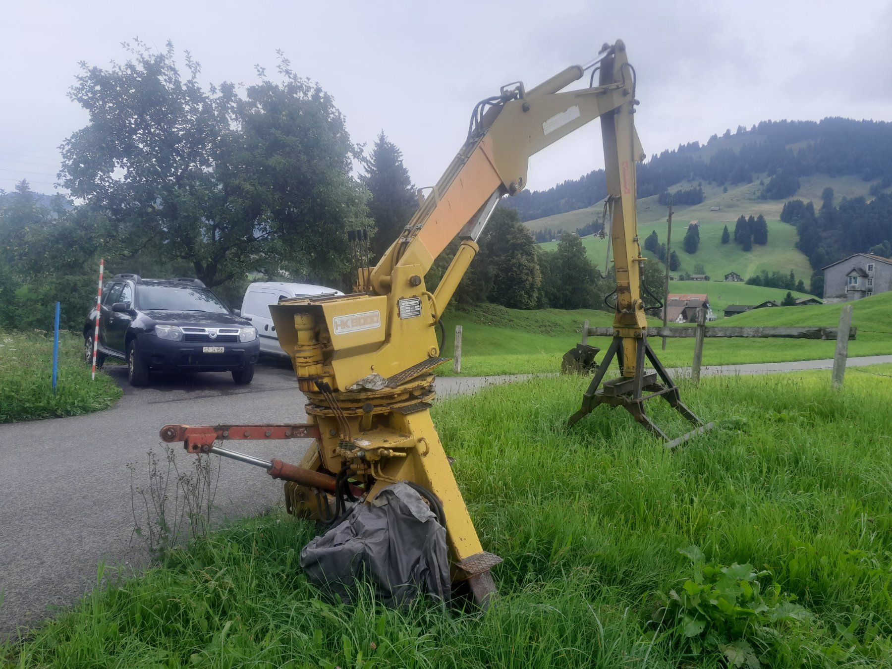 Gru: Griesser Mistkran – Usato da Oberiberg venduto da Aebi94 2