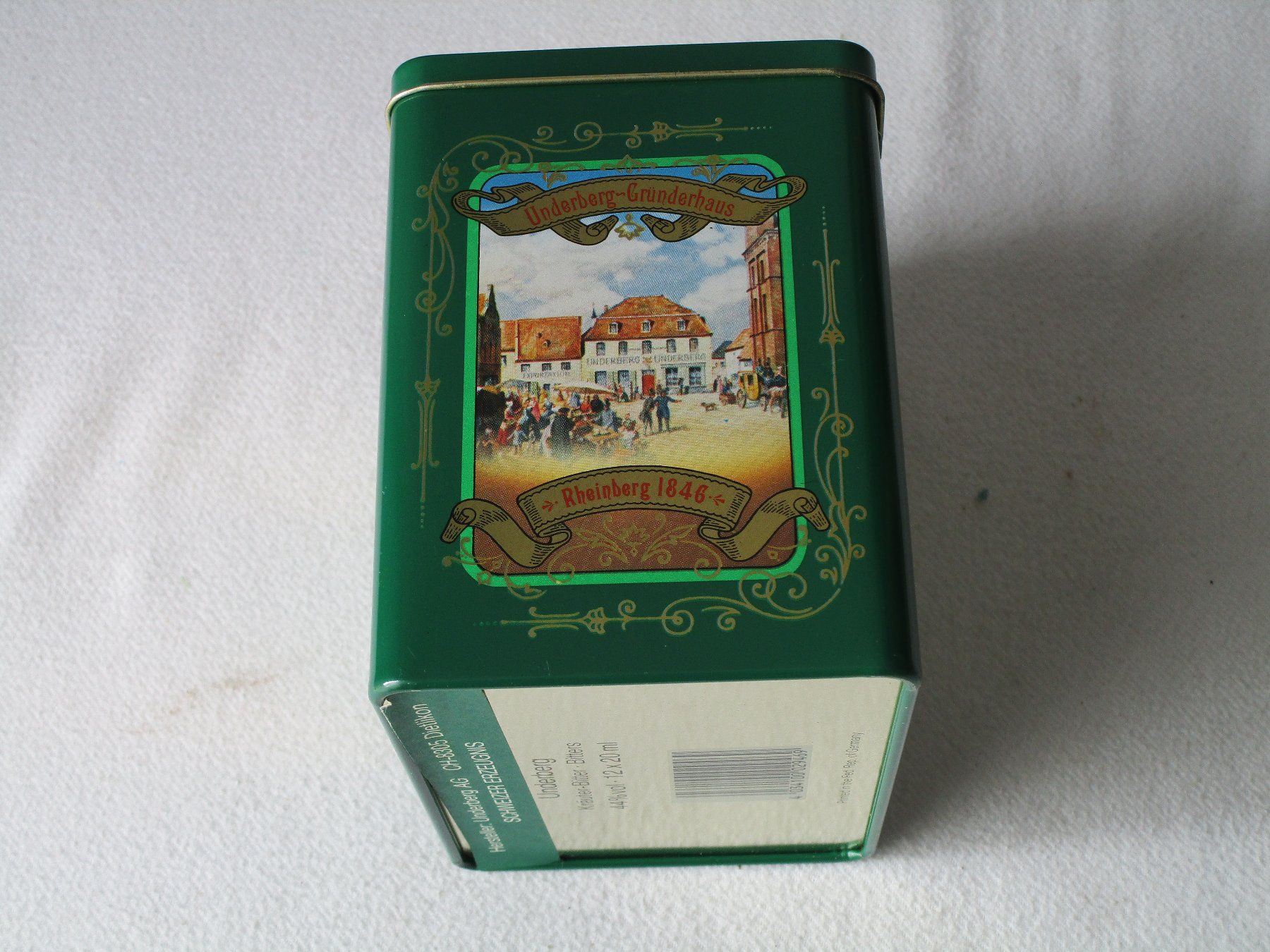 Contenitori & Simili: Underberg Blechdose – Usato da Grenchen venduto da Bass25 3