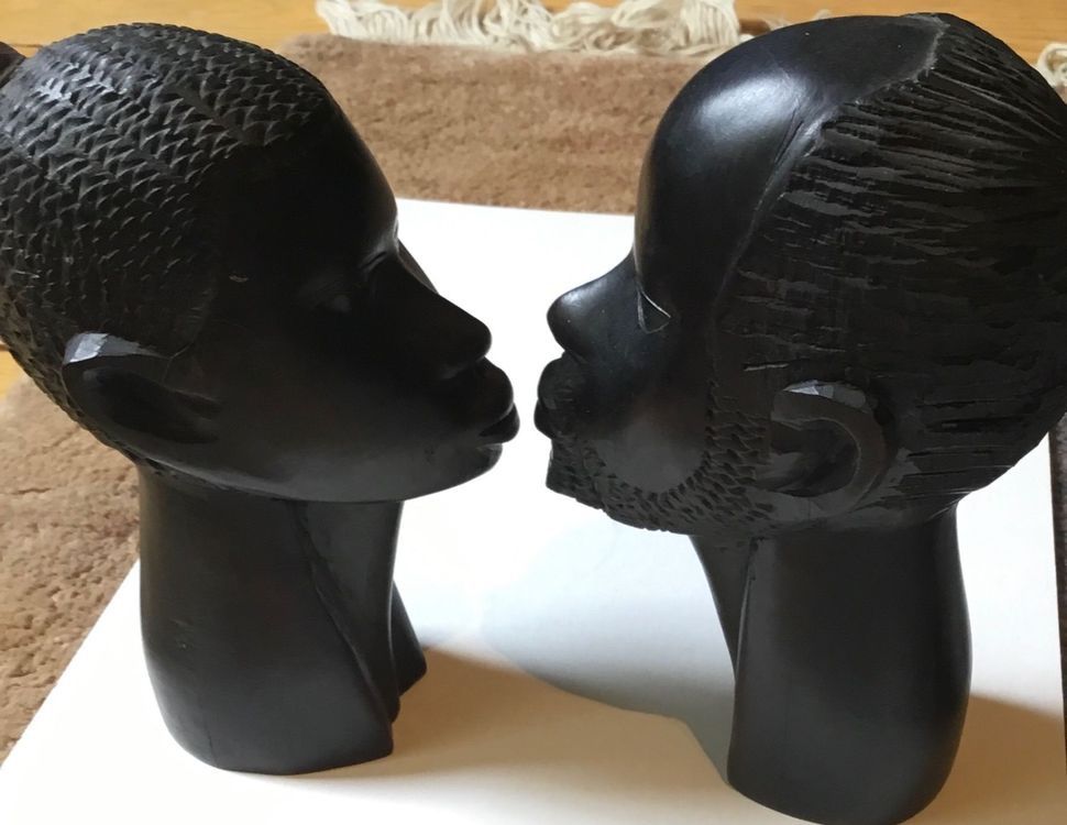 Sculture & Statue: Afrikanische Büsten – Usato da Schlieren venduto da Jeajet 2