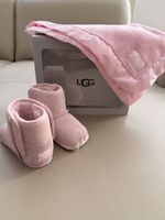 UGG baby boots and lovey set