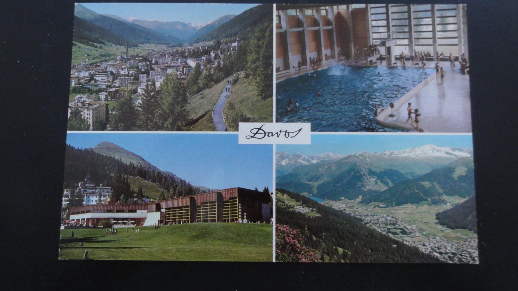 Cartoline postali: Antike Postkarte Davos – Usato da Abtwil SG venduto da mutts1