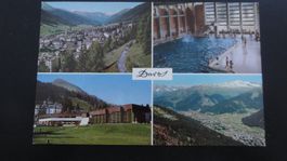 Antike Postkarte Davos