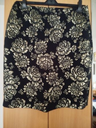 Hobbs London Jacquard Rock Schwarz/Gold Gr. 40/42