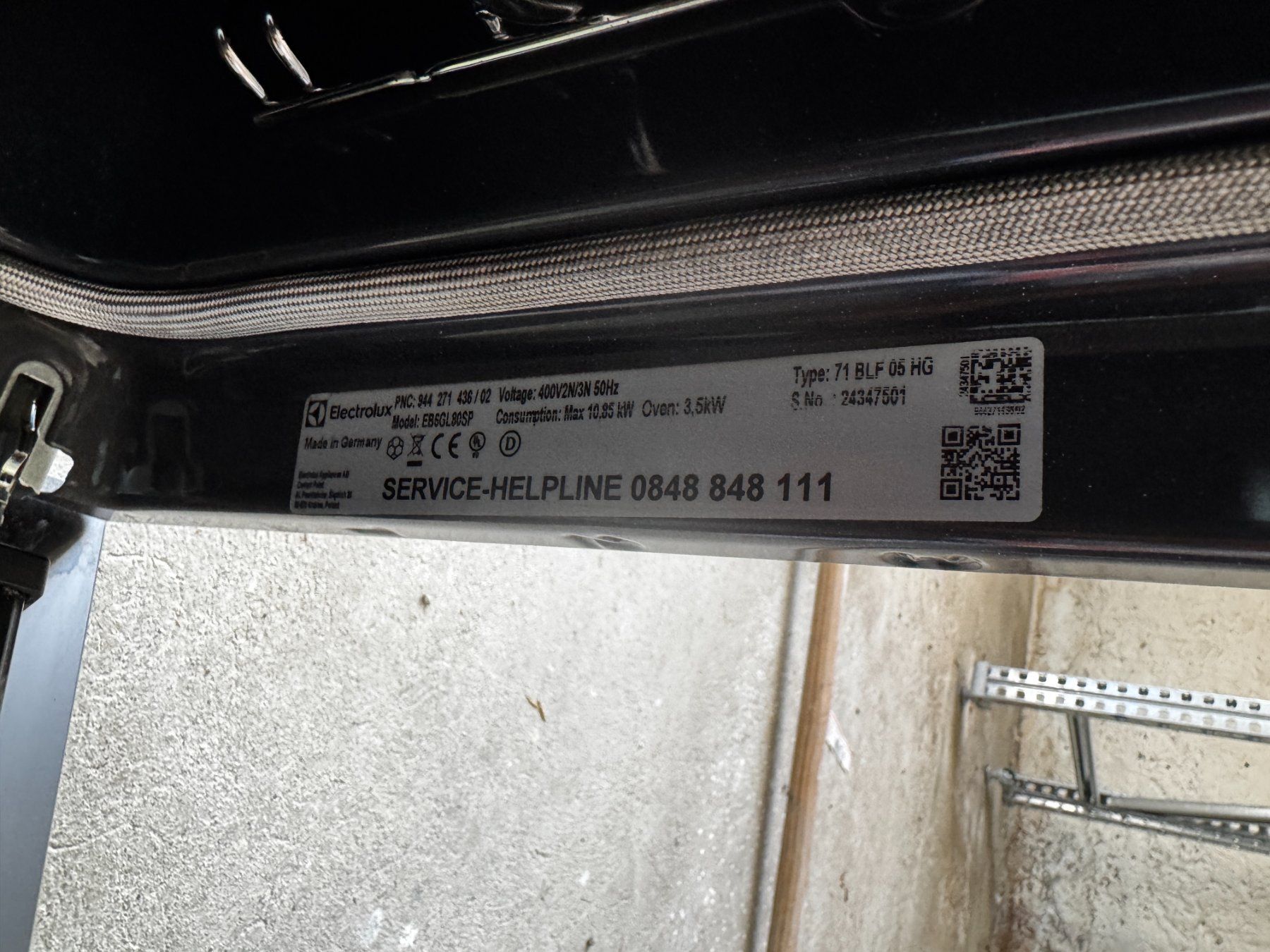Electrolux Fours: Electrolux Backofen EB6GL80SP – D'occasion à Trimbach par Husi878 2