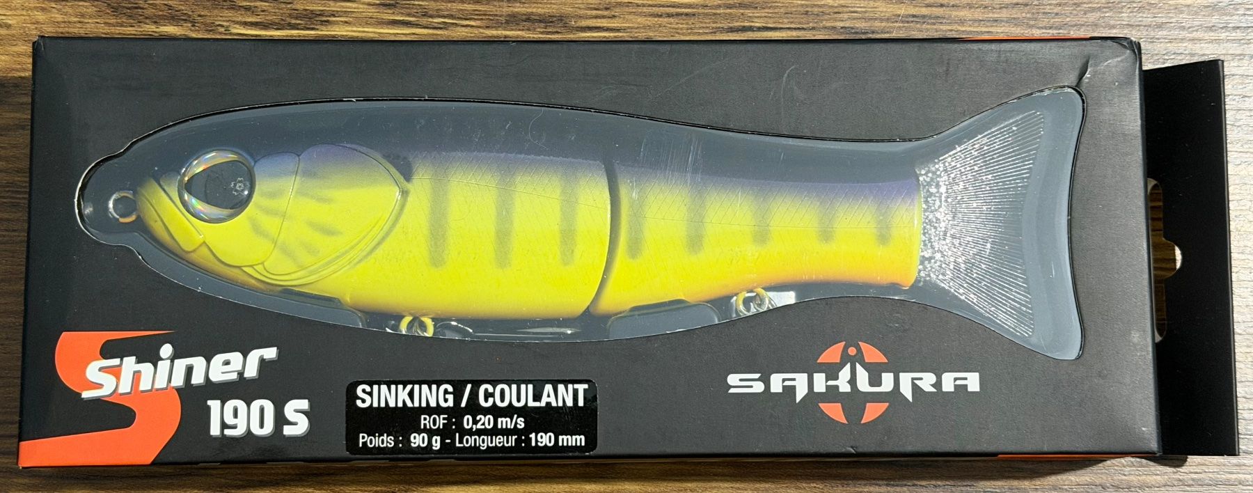 Esche: Sakura S-Shiner 190 - Swimbait – Nuovo e nell'imballaggio originale da Widnau venduto da Fishingtackle_Oggy