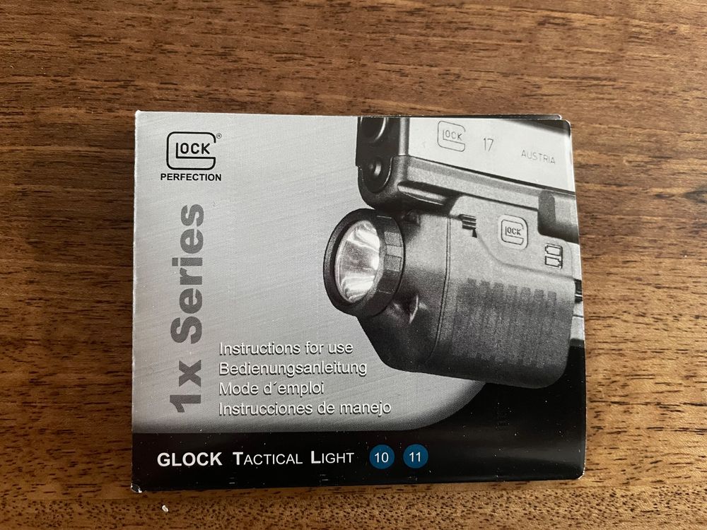 Glock, Mod. Tactical Light GTL 10 Unterschaftsleuchte (Neu (gemäss ...