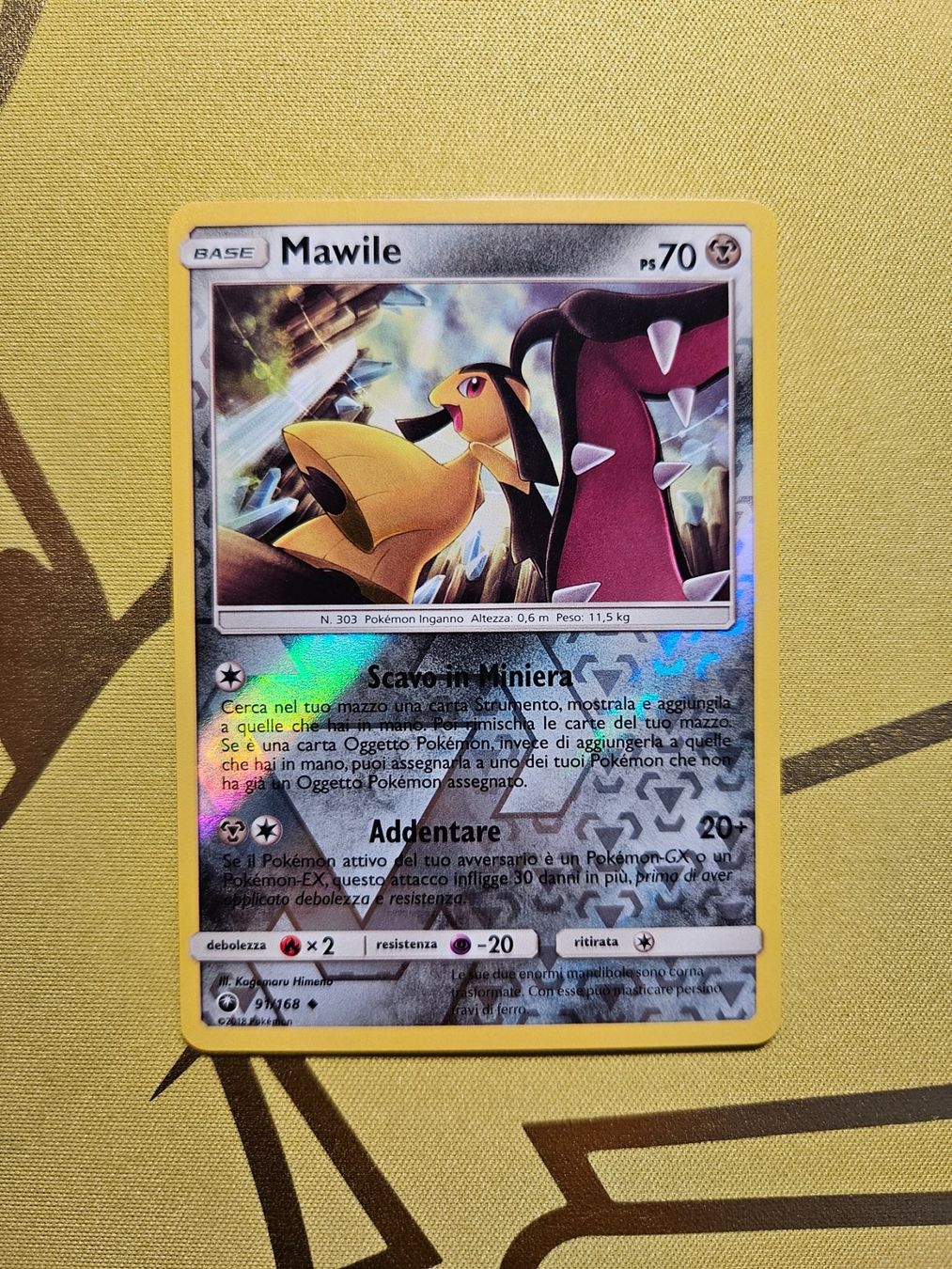 Pokémon Carte collezionabili: Celestial Storm - Mawile – Usato da Bellinzona venduto da Pokemarco