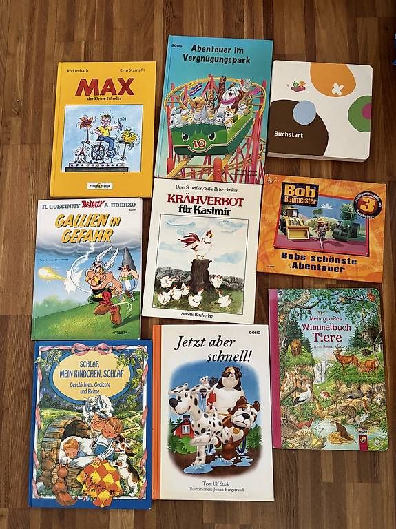 Libri: 9 Diverse Kinderbücher – Usato da Langendorf venduto da Tbejda