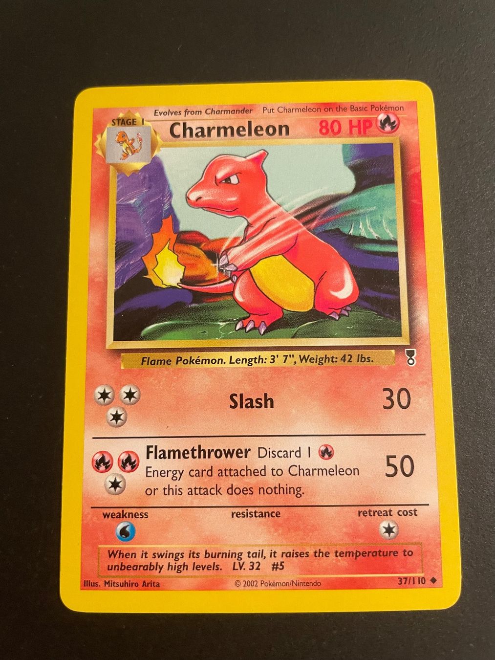 Pokémon Carte collezionabili: Charmeleon Legendary Collection 37/110 – Usato da Zürich venduto da pokemon_cards