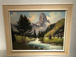 Ölgemälde Matterhorn