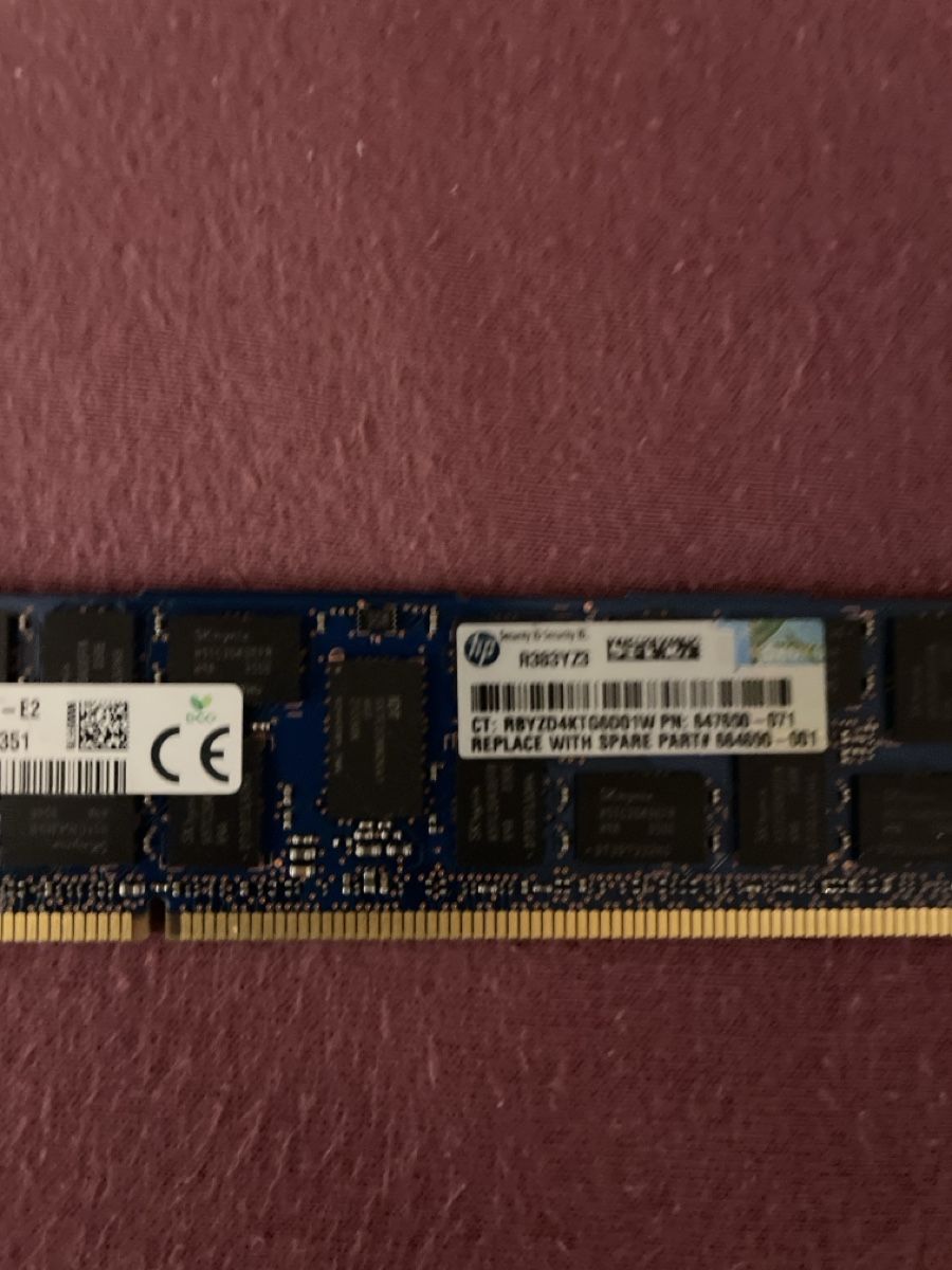 Memoria / RAM: W 721 ) Hp RAM 8GB ddr3 – Usato da Diepoldsau venduto da Ganthammer 3