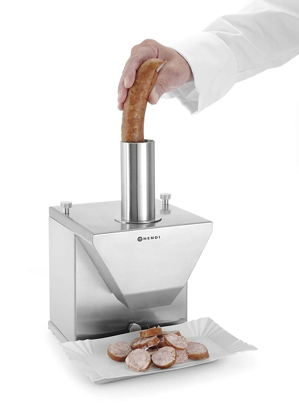 Elettrodomestici da cucina: Hendi 265109 Wurstschneider elektrisch – Nuovo e nell'imballaggio originale da Bottighofen venduto da zaap