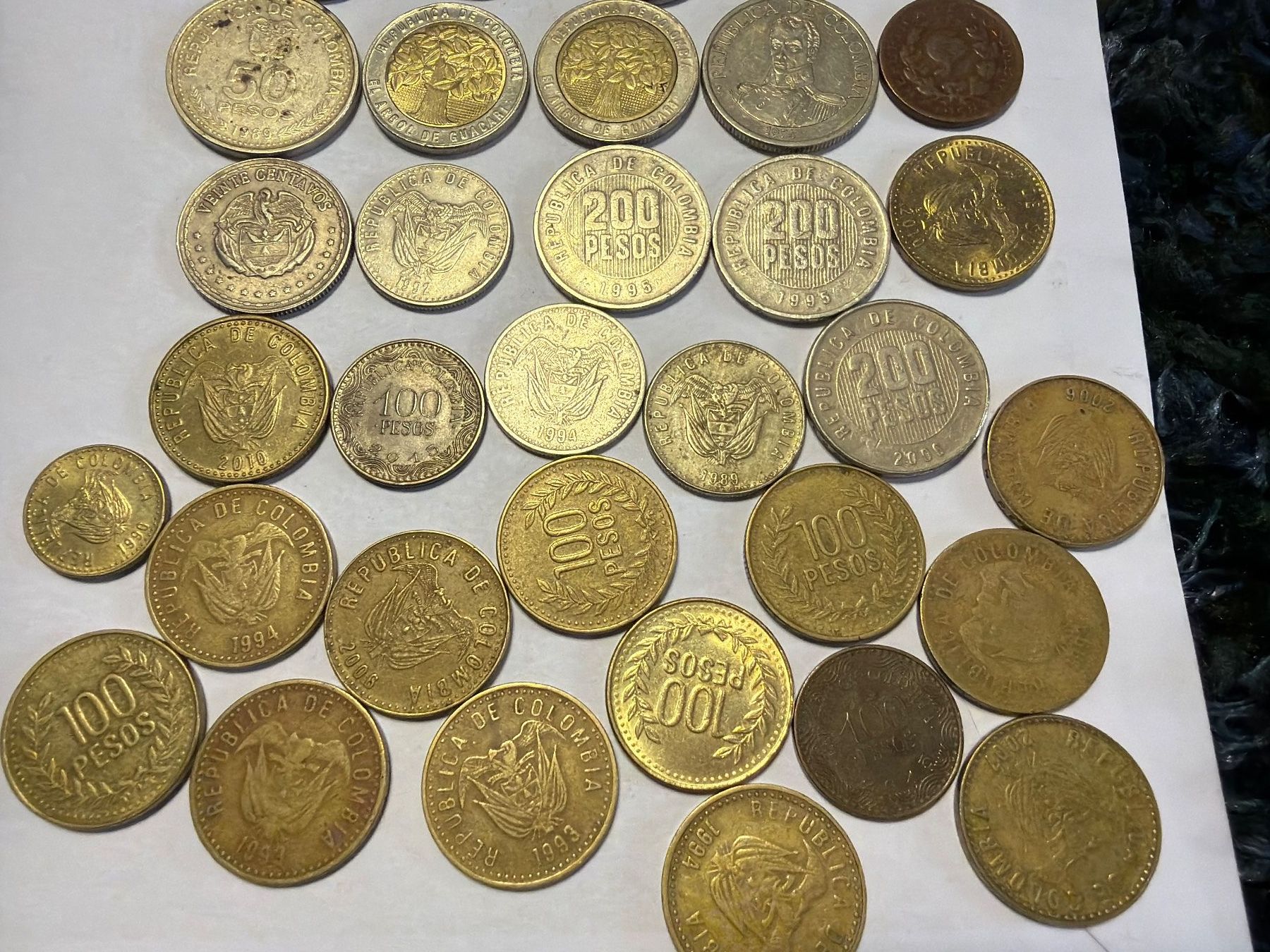 Alle Münzen: Colombie Münzen – Gebraucht aus Hittnau von Pat_yl7f 2