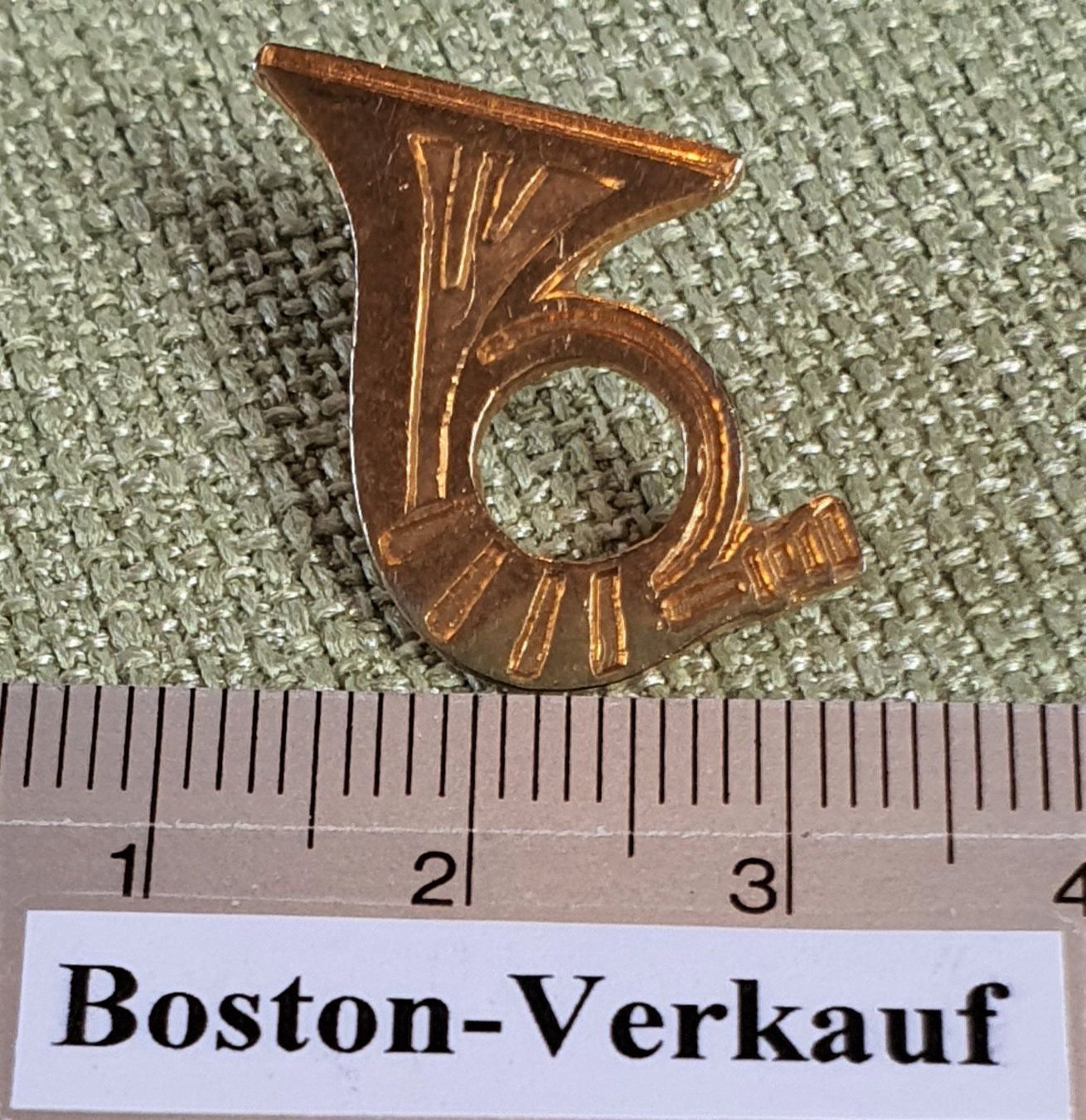 Plaketten & Abzeichen: A479 - Pin PTT Postkutsche Posthorn Post – Gebraucht aus Reinach BL von Boston-Verkauf 2