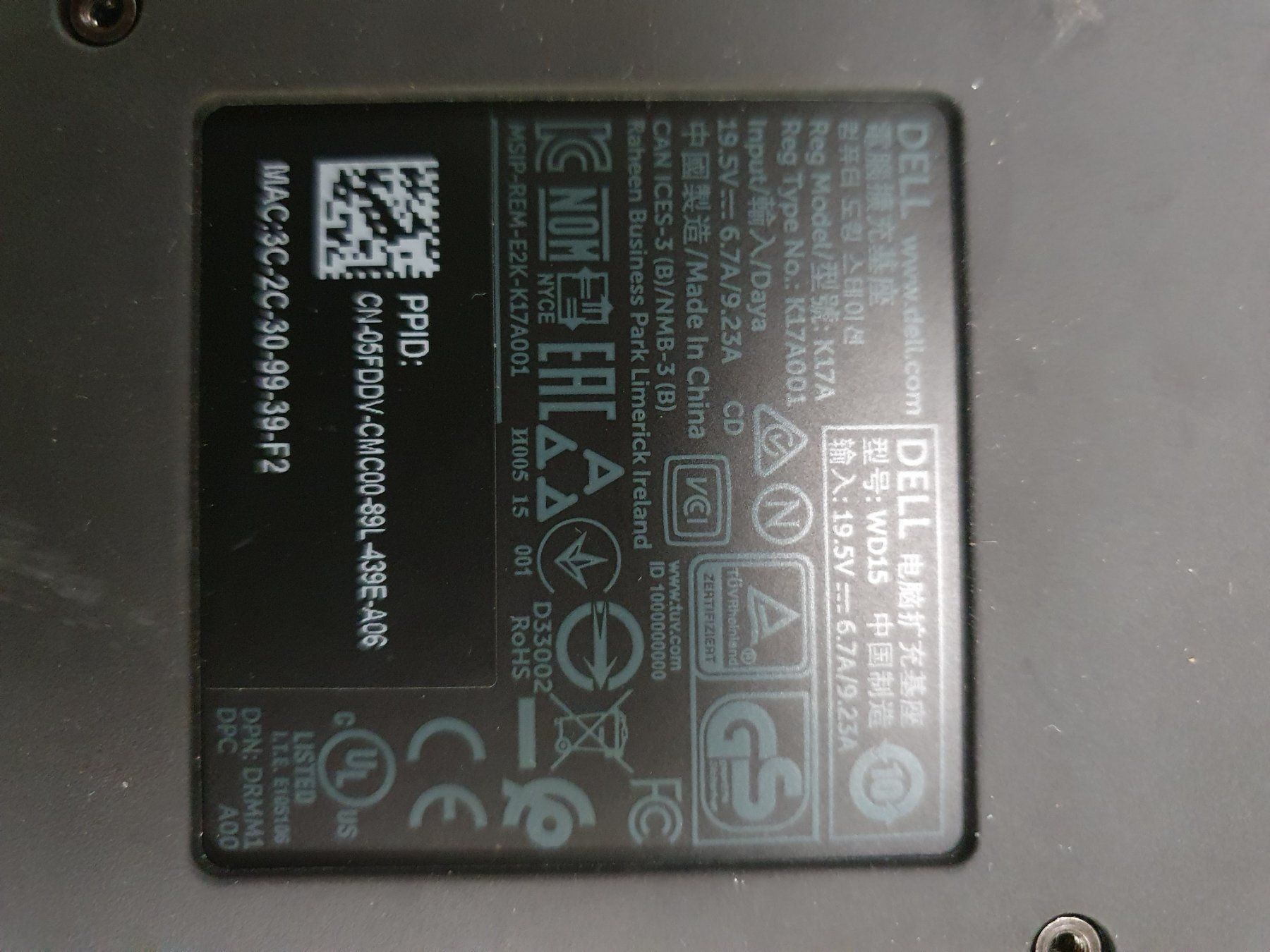 PC: Dell Dockingstation WD15 – Usato da Böbikon venduto da Mondi2 1