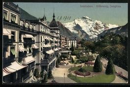 Interlaken, der Höheweg mit gewaltigem 