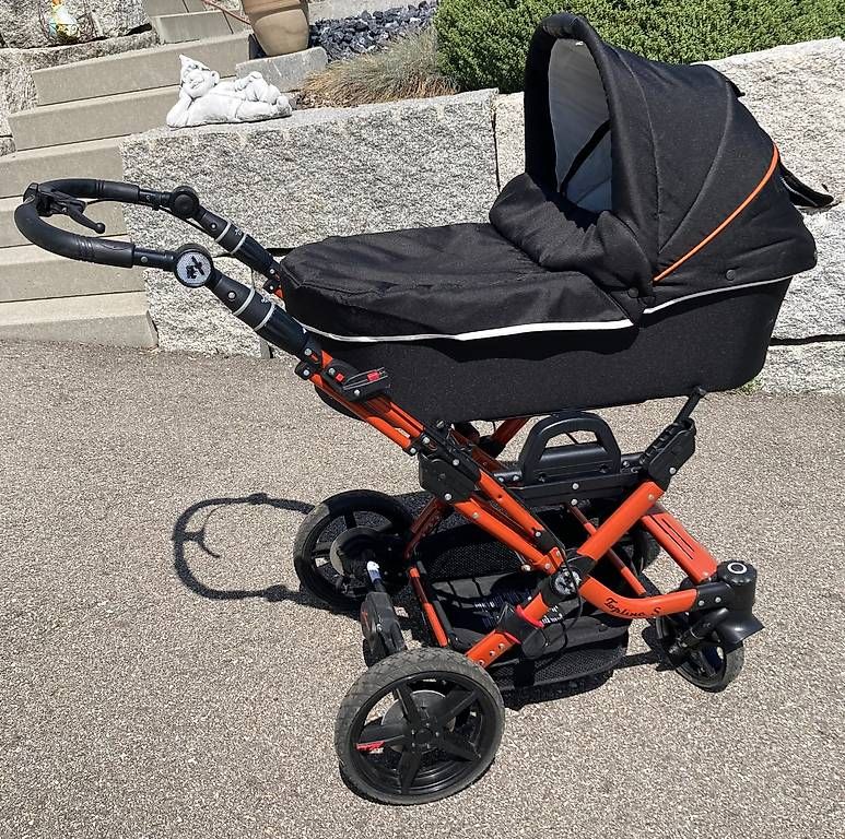 Hartan Carrozzine: Kinderwagen mit Hartschale & Buggyaufsatz – Usato da Holderbank venduto da Thal_4711