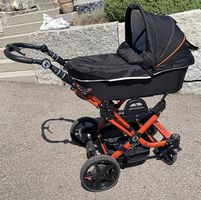 Kinderwagen mit Hartschale & Buggyaufsatz
