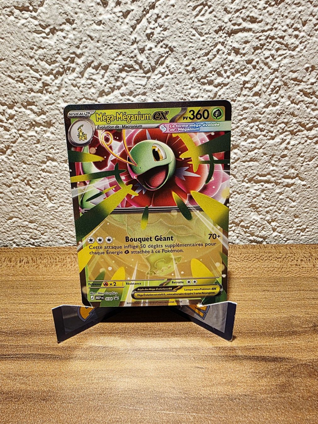 Pokémon Sammelbilder & Trading cards: Méga-Méganium EX Méga-Évolution Promo N°034  – Neu (gemäss Beschreibung) aus Turin (Salins) von Meeelll01