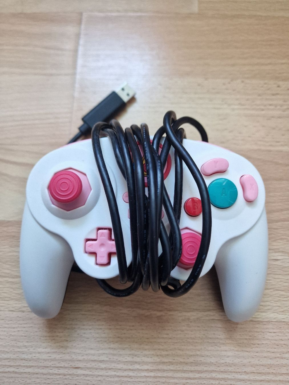 Controller: Peach PDP Wored Fight Pad Pro Switch Gamecube Controller Gut – Gebraucht aus Fahrwangen von luk_bhw7 1