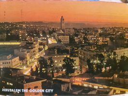 Ansichtskarte Jerusalem Israel 1975
