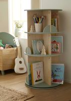 Drehbares Kinderbücherregal von Vertbaudet
