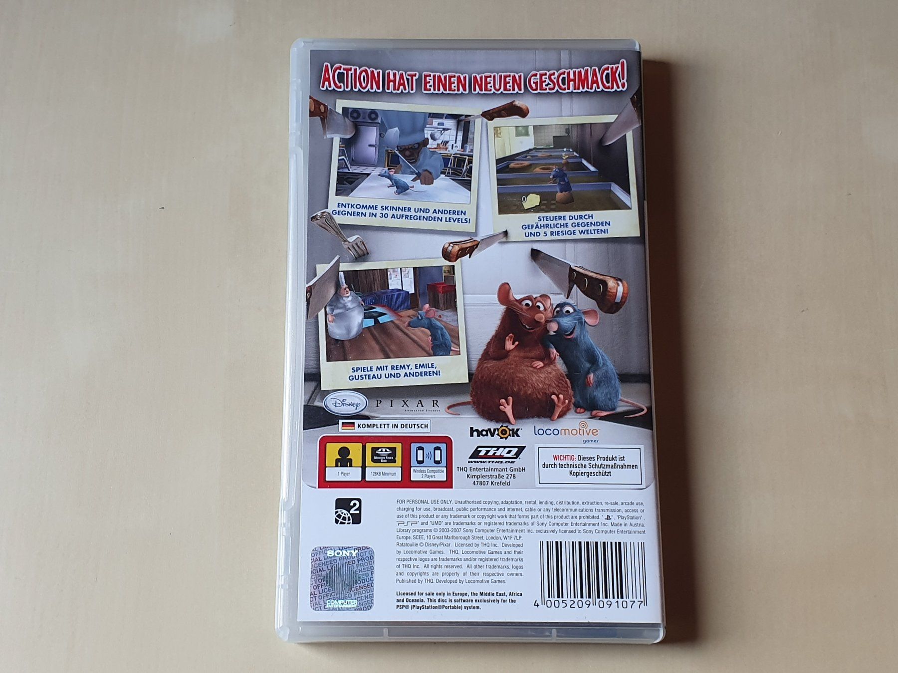 Sony Giochi: Ratatouille – Usato da Stansstad venduto da collectorsshop 1