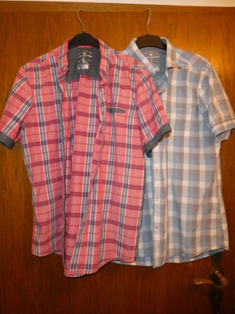 Tom Tailor Hemden kariert, Gr. M/L, Sommer Look