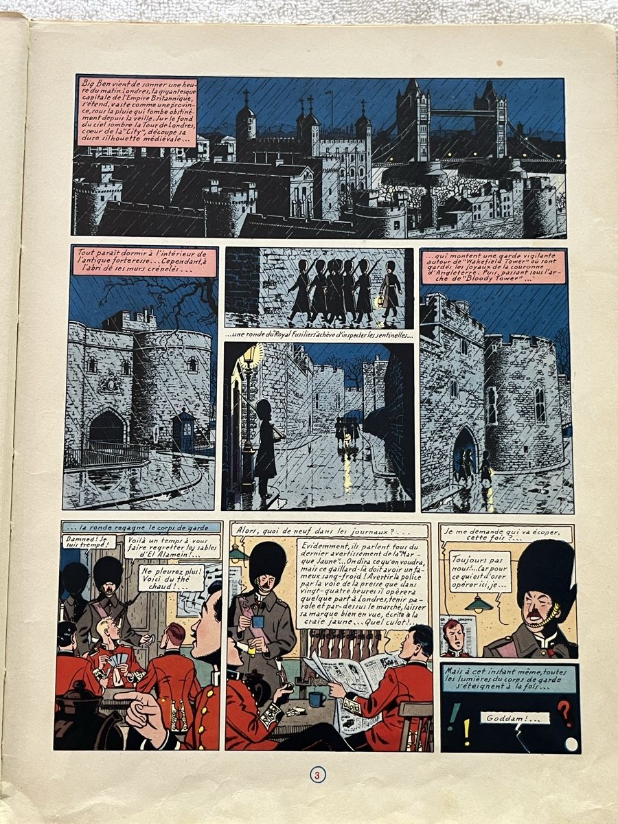 Comics: EO 1959 - Blake & Mortimer La Marque Jaune de E. P. Jacobs – Gebraucht aus Gockhausen von London95 4