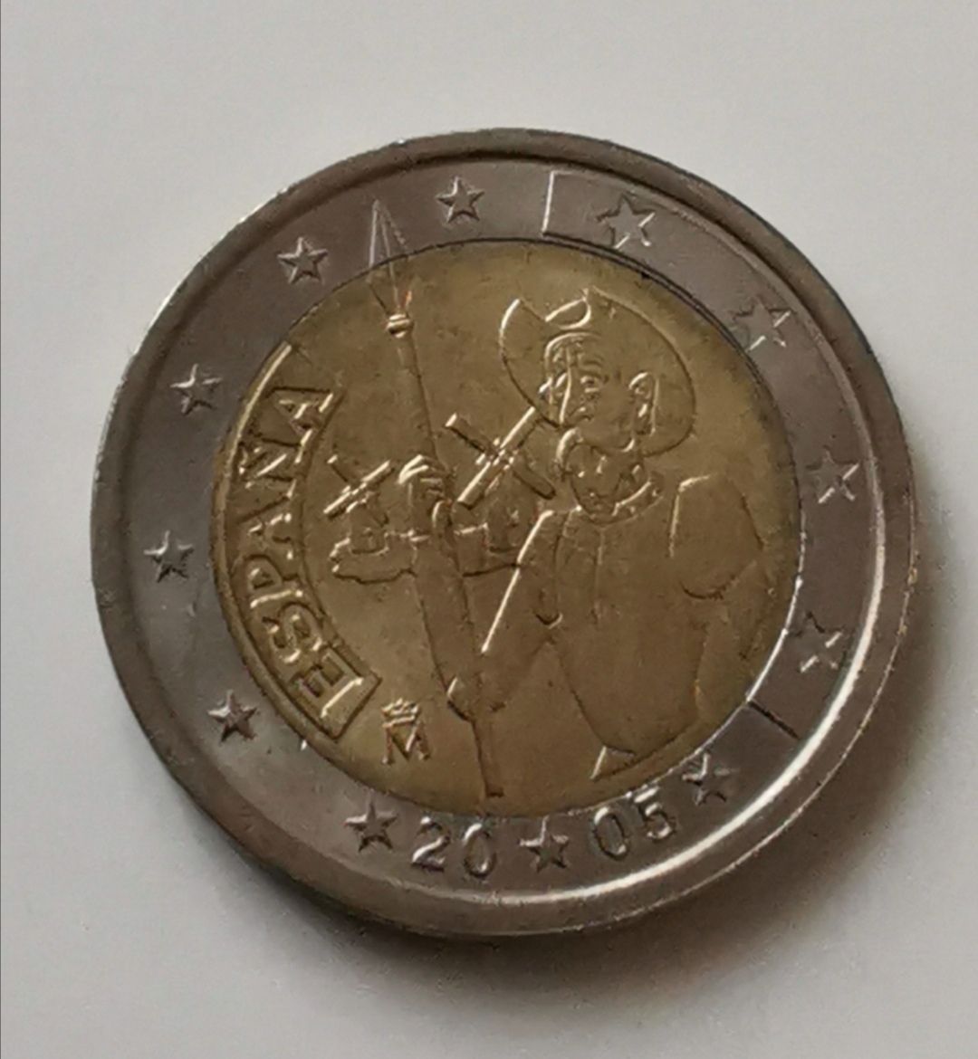 Tutti le monete: 2 Euro 2005 Spanien Don Quichotte – Nuovo (secondo la descrizione) da Zürich venduto da turbopuz