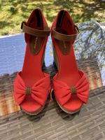 Sommerliche Tommy Hilfiger Sandalen mit Schleife, Grösse 39