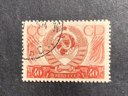 Sowjetunion 1937 20.Jahrestag Oktoberrevolution 40K gestemp.