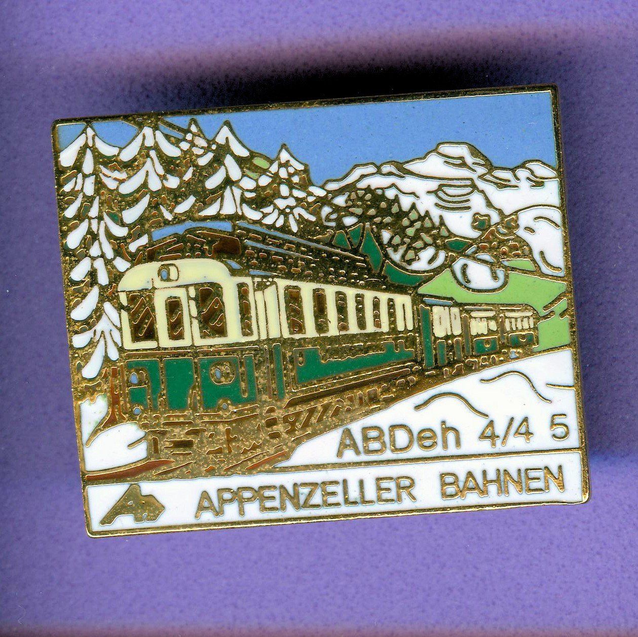 Placchette & Badge: APPENZELLER BAHNEN  ABDeh 4/4 – Usato da Winterthur venduto da Sammleroase