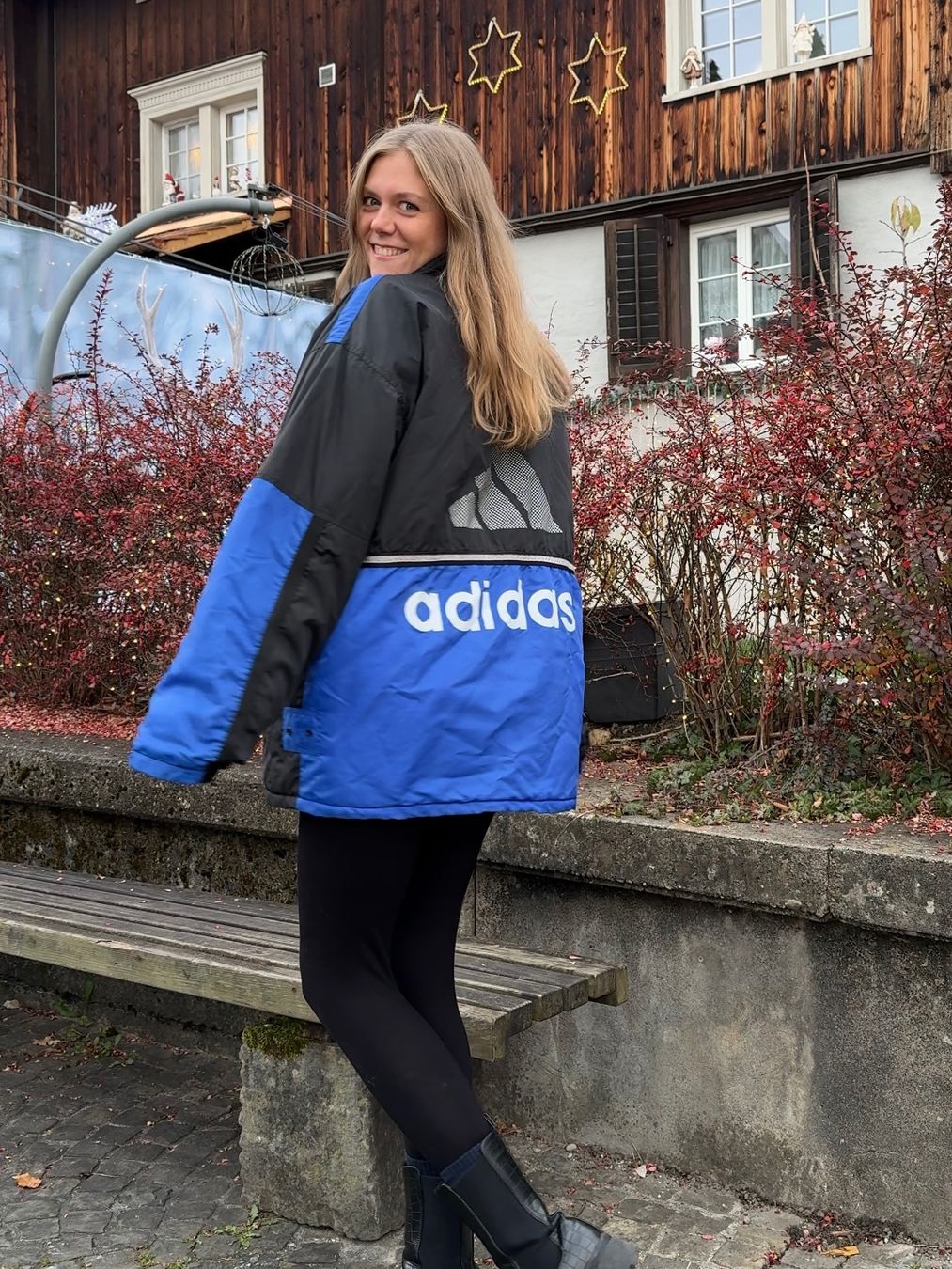 Adidas Giacche: Vintage Adidas Winterjacke | L – Usato da Widnau venduto da flottifetze