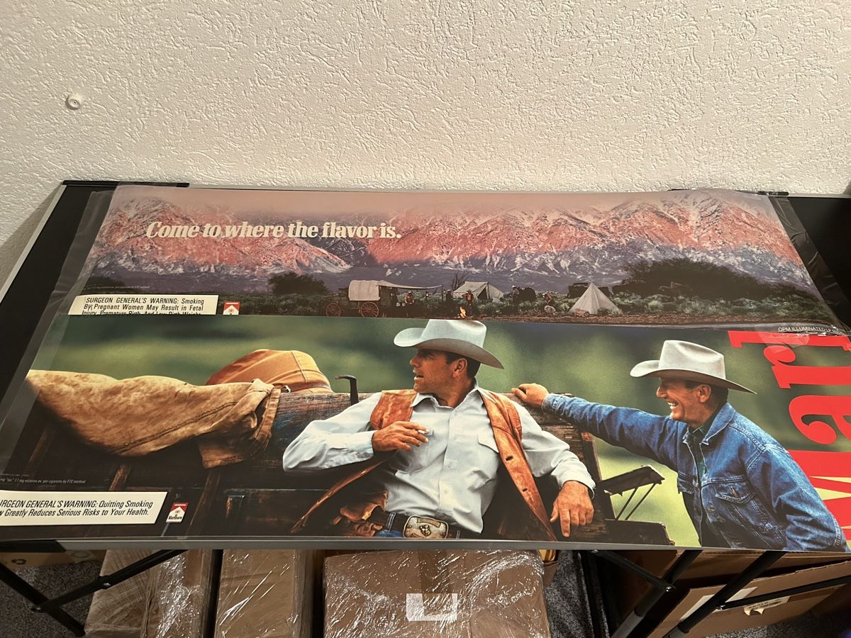 Poster & Bilder: Marlboro Poster # Vintage Western – Gebraucht aus Schliern b. Köniz von Trebesch