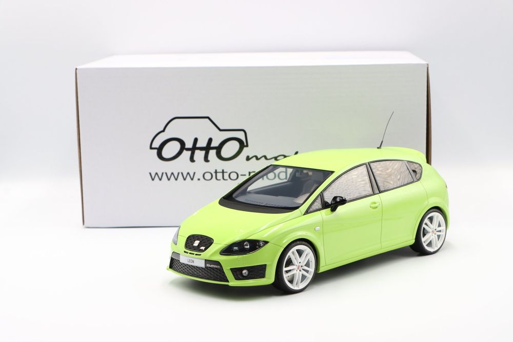 Seat Leon II Cupra R 2009-2021 hellgrün 1:18 von OttOmobile (Neu und